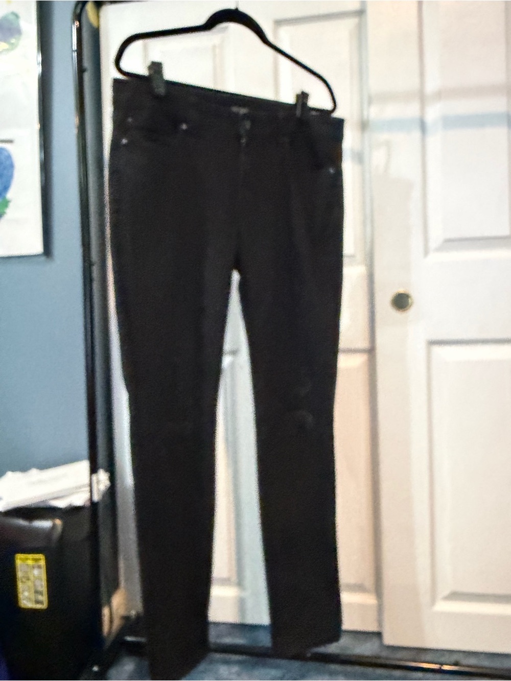 White House, Black Market Women's Skinny Jeans in Black - size 14